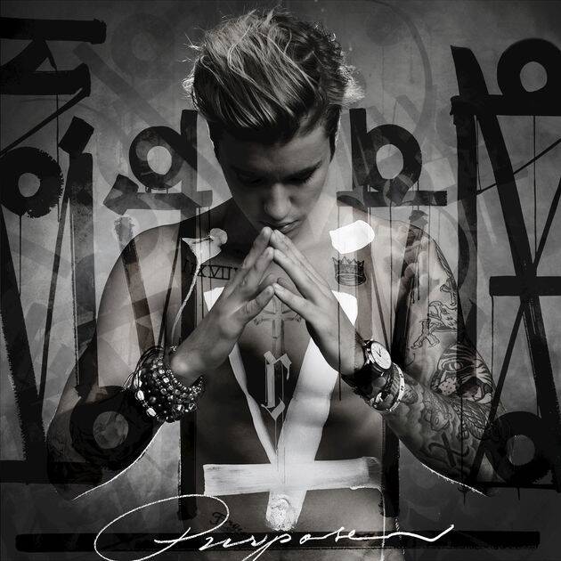 Cover of Justin Bieber's album 'Purpose'. Photo: RBMG / Def Jam