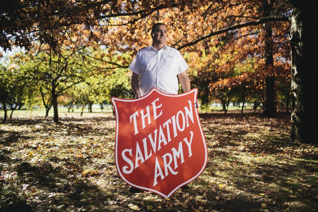 Salvation Army Captain Nigel MacDonald.  Photo: Rohan Thomson