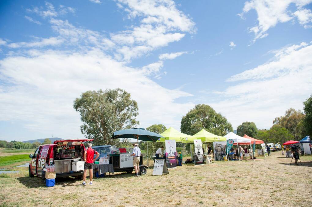 There was a range of stalls and activities for visitors at the Jerrabomberra Wetlands Open Day. Photo: Jay Cronan