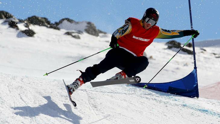 Australian skier Scott Kneller broke his back in December. Photo: Getty Images