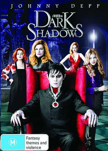 We've got three copies of the Dark Shadows DVD to give away.
