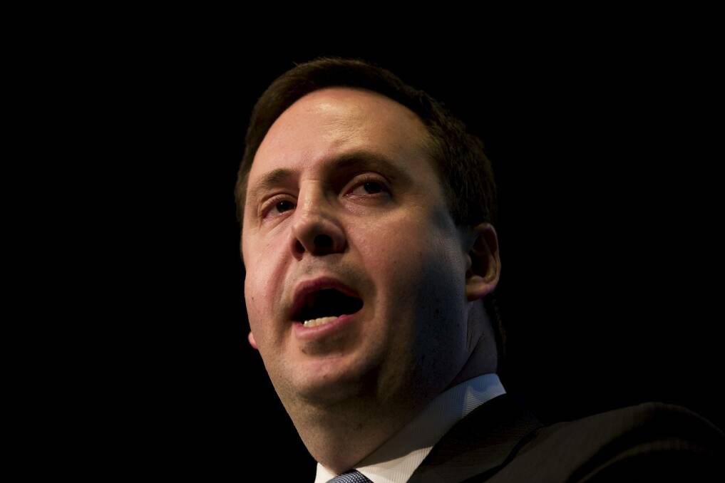 Trade minister Steven Ciobo will be in Europe this week to discuss a free trade deal.  Photo: Paul Jeffers