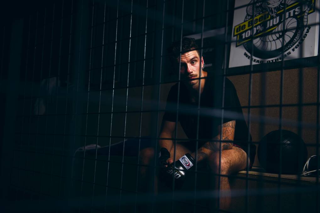 Canberra kickboxer Josh Tonna Photo: Dion Georgopoulos