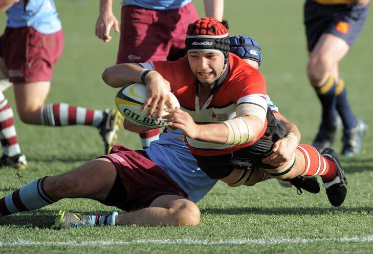 Open challenge ... the Tuggeranong Vikings won the John I Dent Cup last year, and want an annual fixture to challenge teams from other states. Photo: Graham Tidy