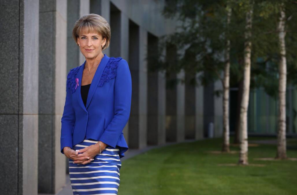 Michaelia Cash, Minister Assisting the Prime Minister for Women, at Parliament House. Photo: Andrew Meares