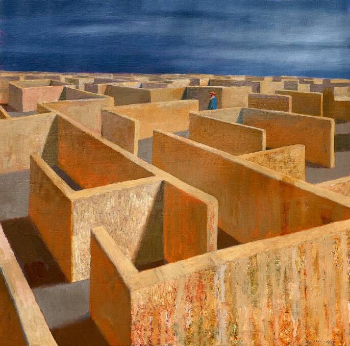 Jeffrey Smart's Labyrinth (2011).