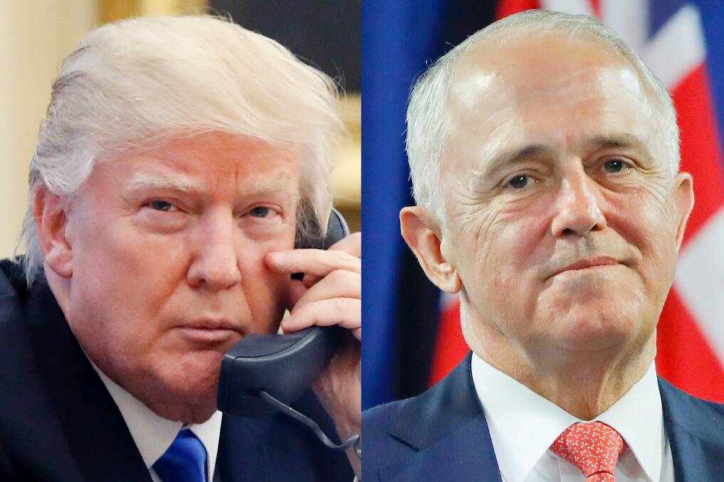 'Don't have to be best friends': Donald Trump will meet with Malcolm Turnbull in New York. Photo: AP