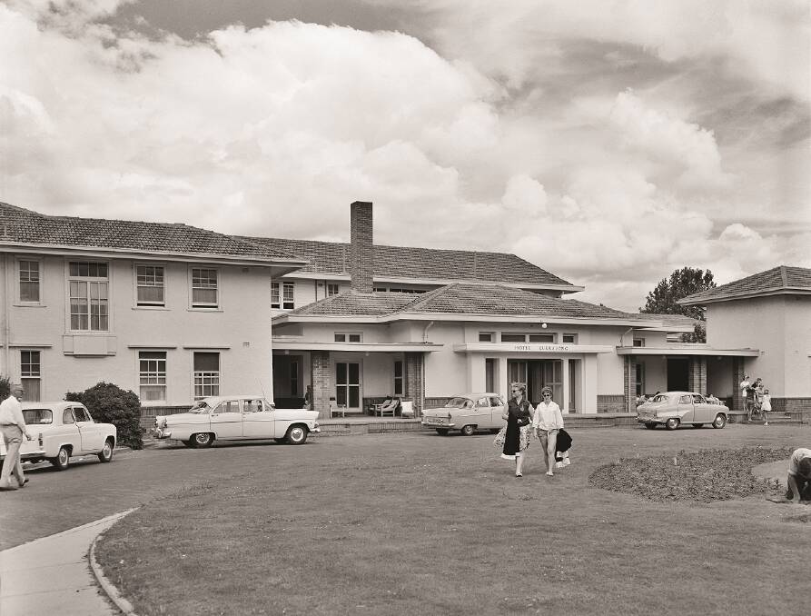 Hotel Kurrajong Canberra in the 1960s. Photo: Supplied