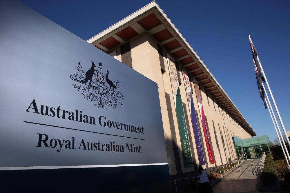 The Finance Department proposed selling the Royal Australian Mint for about $27 million in today's prices. Photo: Andrew Meares