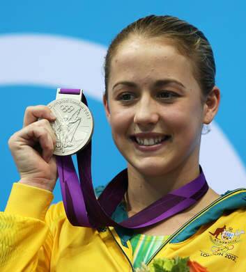 London silver medallist Brittany Broben. Photo: Getty Images