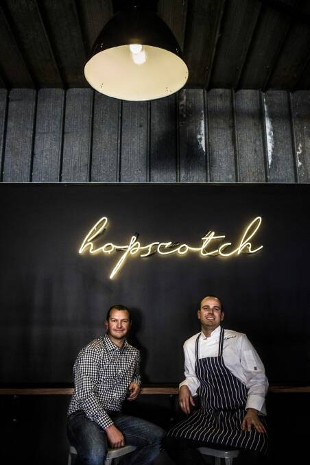 Hopscotch Bar owners Brian Smith, and Nick Parkinson. Photo: Jamila Toderas