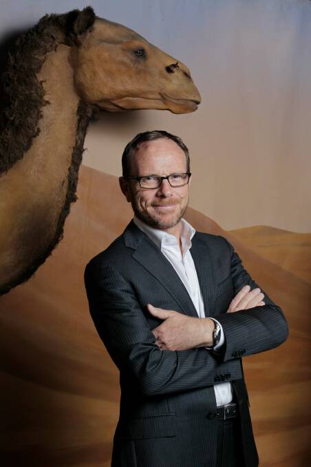 Andrew Sayers pictured in 2012 when he was the National Museum of Australia director. Photo: Andrew Meares