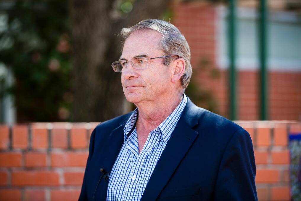 Queanbeyan-Palerang mayor Tim Overall said he did not recall his one-time membership of the NSW Liberal Party until reminded by Fairfax Media. Photo: Jamila Toderas