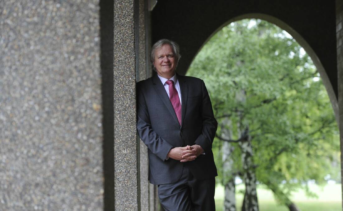 Newly appointed vice-chancellor of the Australian National University, Prof. Brian Schmidt.
 Photo: Graham Tidy