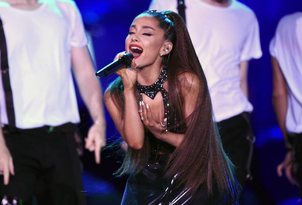 Canberra says "thank u, next" to most streamed global female artist Ariana Grande. Photo: Invision