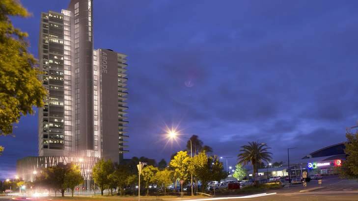 An artist's impression of the $75 million Belconnen apartment towers. Photo: Supplied