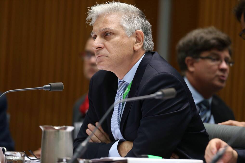 Attorney-General Department Secretary Chris Moraitis said the public service needs to take a private sector attitude to change. Photo: Andrew Meares