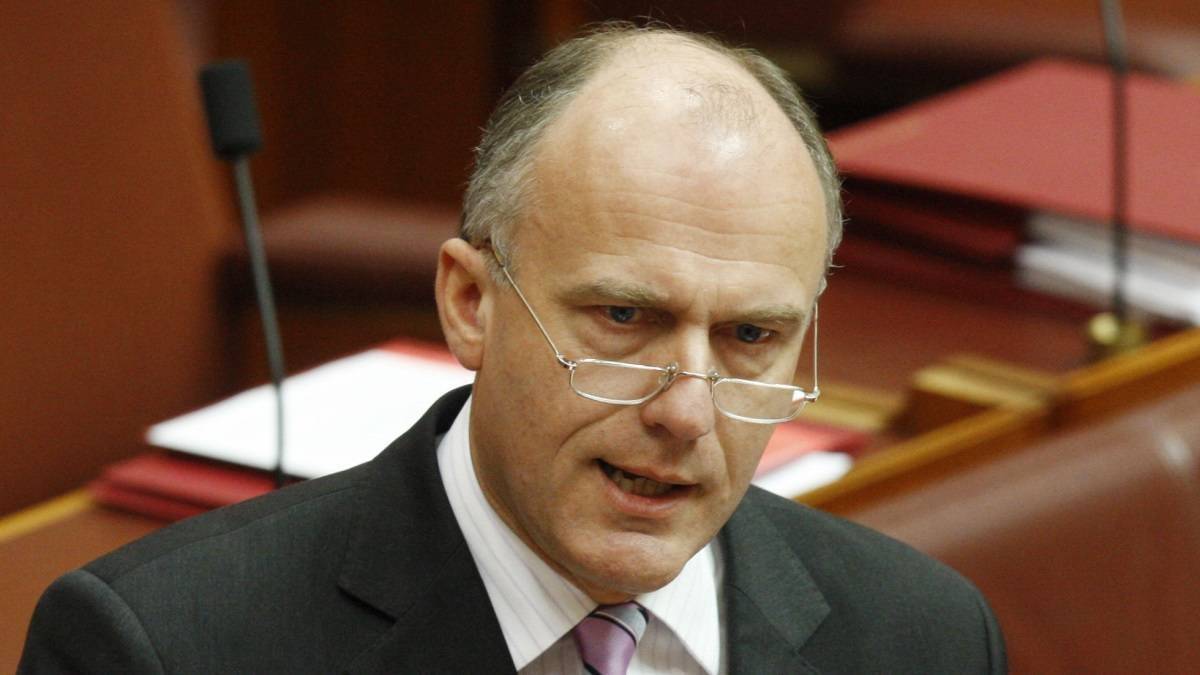 MPs reject prospect for government to hold a free vote without a plebiscite: Eric Abetz. Photo: Supplied 