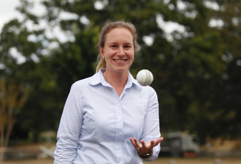 Historic: Claire Polosak will umpire a men's JLT Cup game on Sunday. Photo: AAP