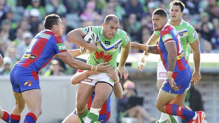 After a patchy start, Terry Campese helped dispatch the Knights. Photo: Getty Images