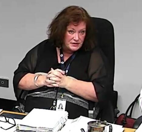 The data from the December 2015 quarterly report "didn't look right", Nicole Feely, ACT Health director-general, told a committee hearing. Photo: Screenshot/ACT Assembly