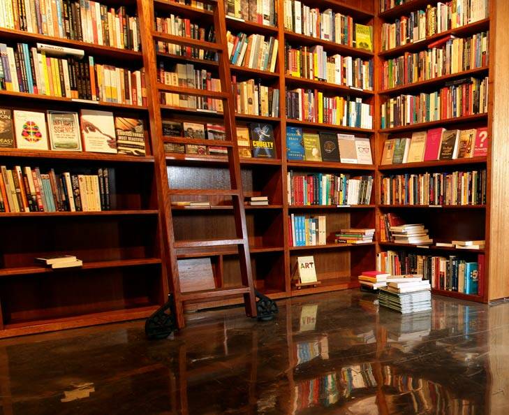 Magic smorgasbord ... bookshops provide a physical space for literary introductions. Photo: Angelia Wylie