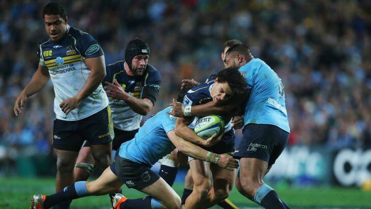 Buried: Matt Toomua says the Waratahs have the strength to win the title. Photo: Getty Images
