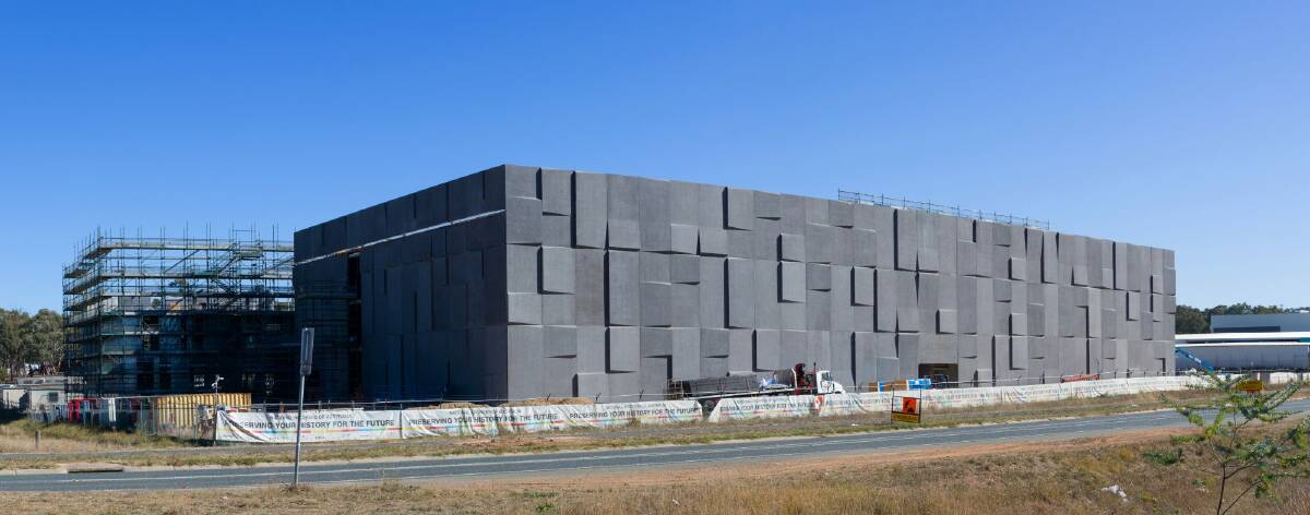 The move of records to the new National Archives storage facility in Mitchell will begin at the end of October. Photo: Angus Kendon