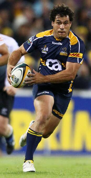 George Smith in action for the Brumbies in 2010. Photo: Getty Images