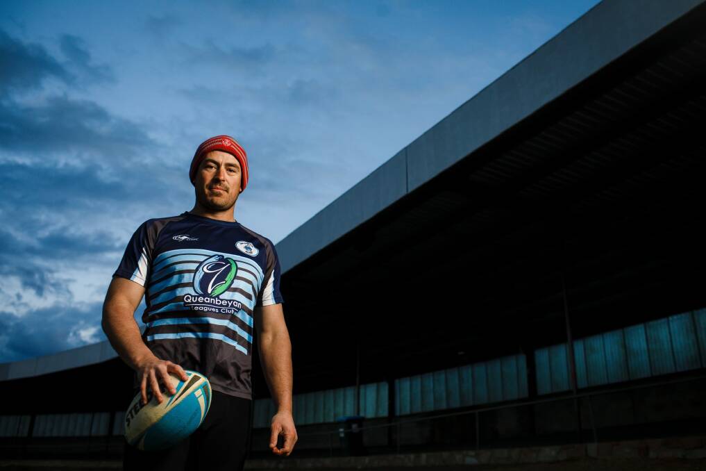 Queanbeyan Blues captain-coach Terry Campese is out to lead his club to a premiership this weekend. Photo: Sitthixay Ditthavong