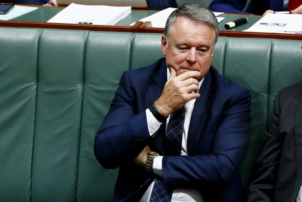 Labor MP Joel Fitzgibbon has accused the government of "a hoax". Photo: Alex Ellinghausen