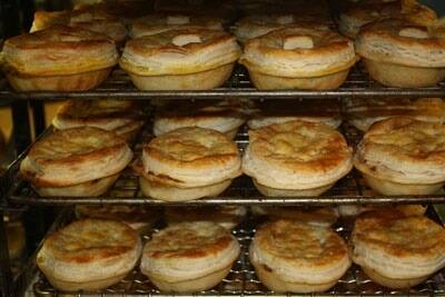 The Griffith Butchery's award-winning pies. Photo: supplied