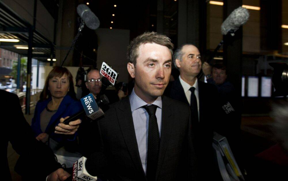 James Ashby outside the Federal Court in 2012. Photo: Nic Walker