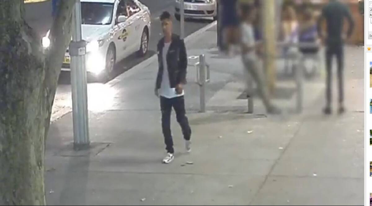 ACT Policing are look for this man in relation to an assault outside of Akiba in Civic on Sunday March 12 at about 2.10am. Photo: Supplied