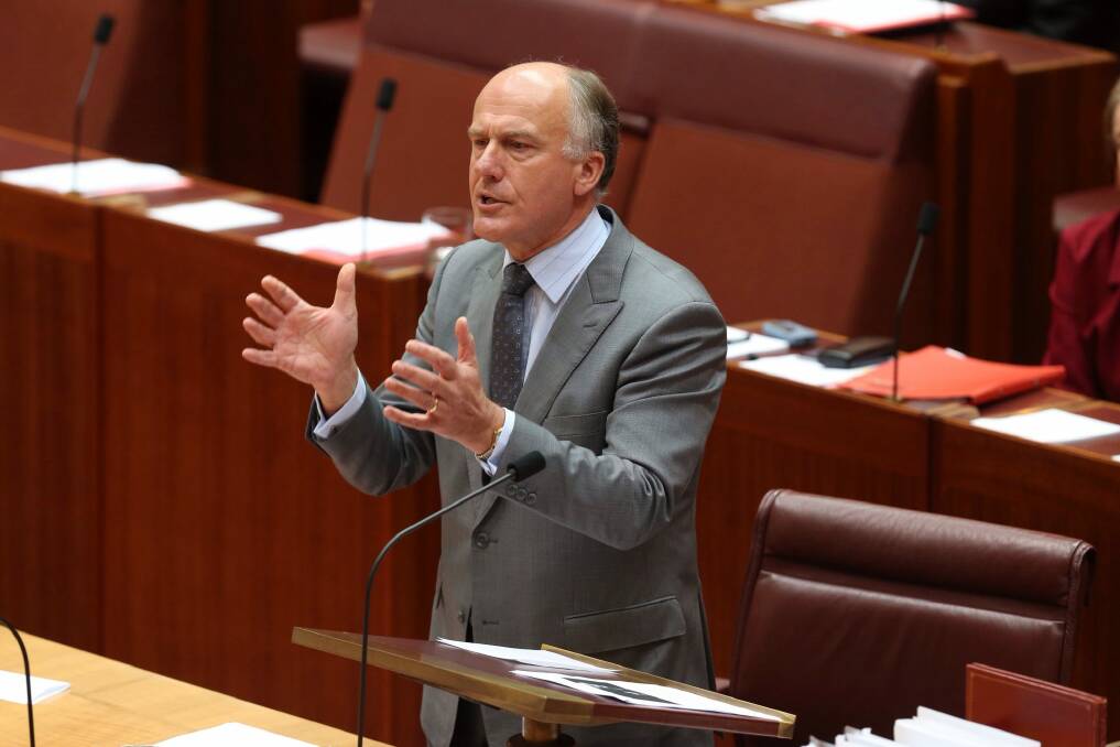 "The flaws in the system were highlighted in lurid terms by the infamous 'hotel room sex case'," said Senator Eric Abetz. Photo: Andrew Meares