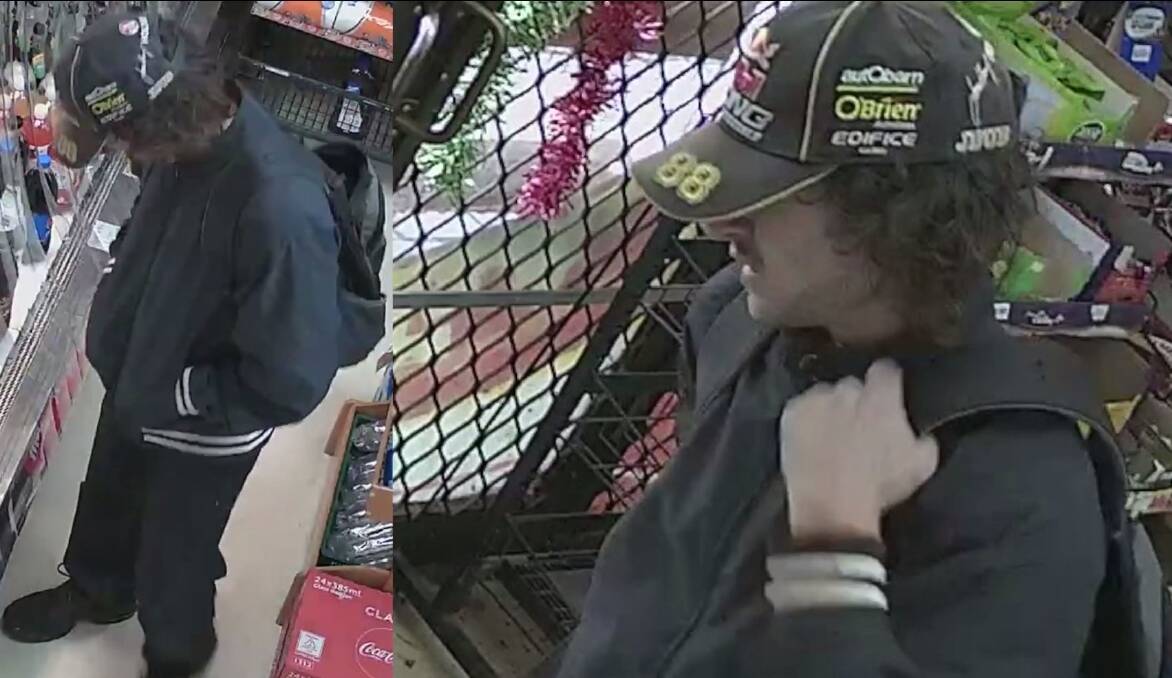 Police have called for help identifying this man after the North Lyneham Mini Mart was robbed on Saturday. Photo: Coleman, Chris
