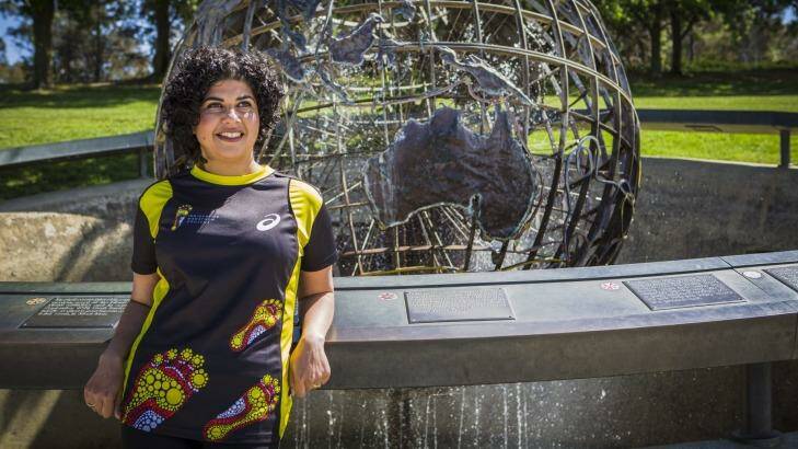 Giving back: Canberra's Ayesha Razzaq will run in this year's New York City Marathon to raise money for the Indigenous Marathon Project. Photo: Jamila Toderas
