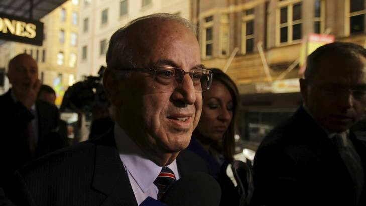 Former New South Wales Labor minister Eddie Obeid. Photo: Kate Geraghty