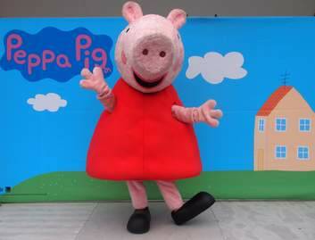 Peppa Pig will perform at an Australia Day event at Commonwealth Park on January 26.