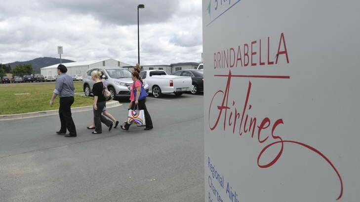 Brindabella airlines staff have hit out at the receivers over a lack of communication about the company's future. Photo: Graham Tidy