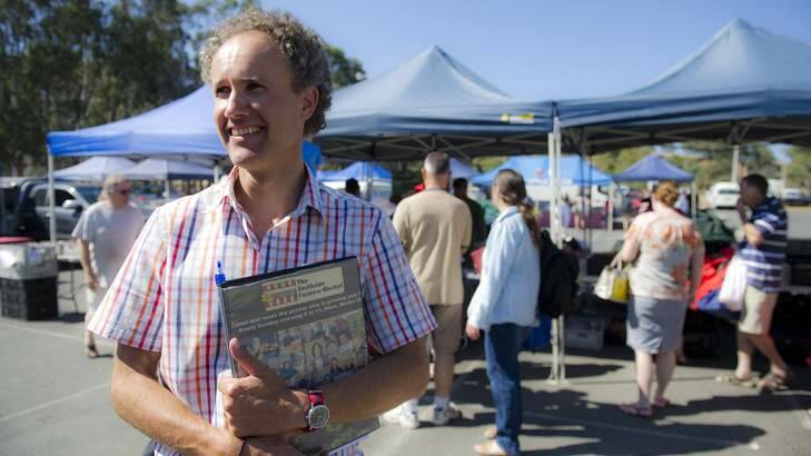Southside Farmers Market owner and manager Stanley van Wijk. Photo: Jay Cronan