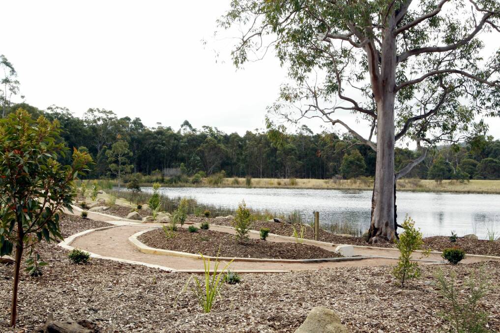 The natural burial area at Lake Macquarie  Memorial Park.  Photo: Anita Jones