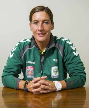 New Canberra United coach, Leisbeth Migchelsen. Photo: Rohan Thomson