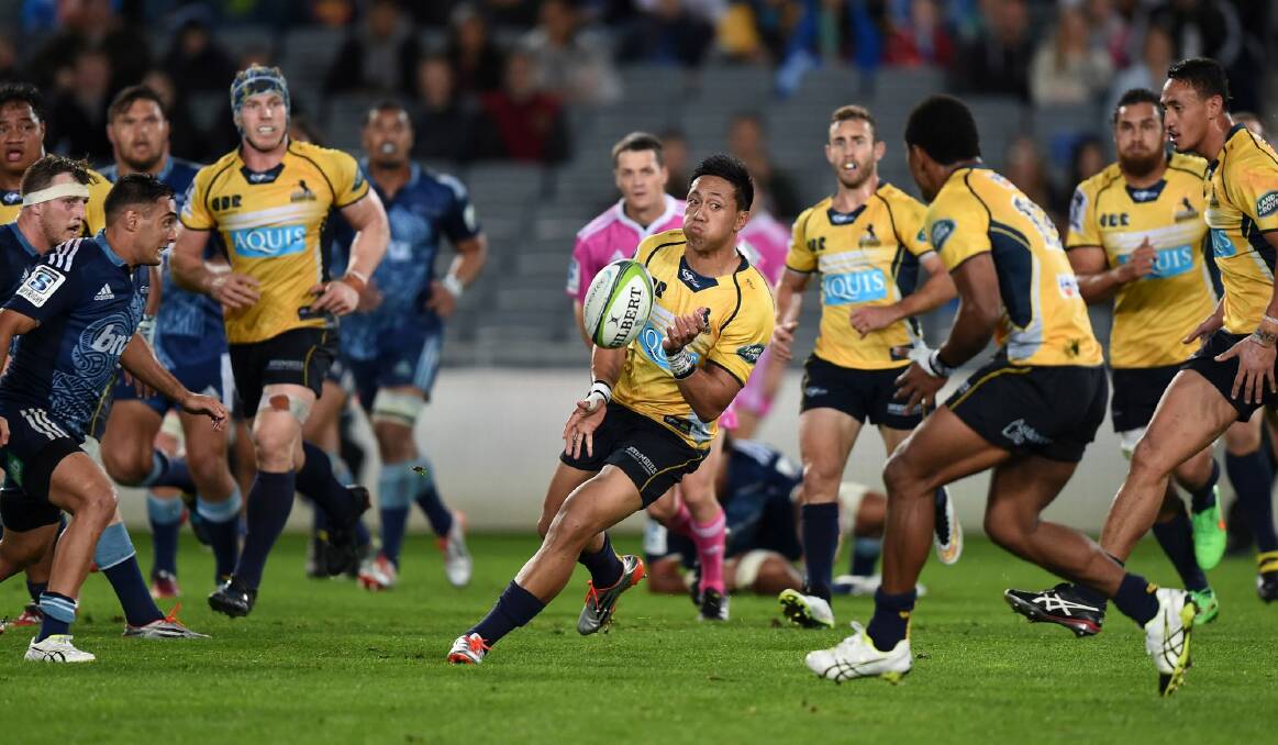 Christian Lealiifano will step up as flyhalf in Matt Toomua's absence. Photo: Getty Images