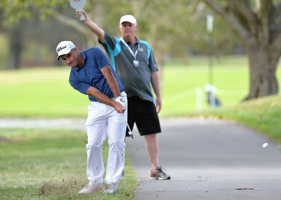 Matt Millar tied for sixth at the Australian PGA on the Gold Coast. Photo: Getty Images