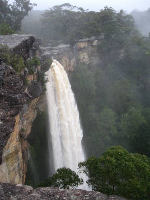 Tianjara Falls in full glory. Photo: Kim Pullen