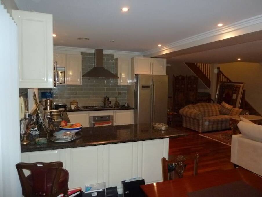 Two kitchens and two lounge rooms could be key to why this Gungahlin house is Canberra's most in demand Airbnb listing. Photo: Airbnb