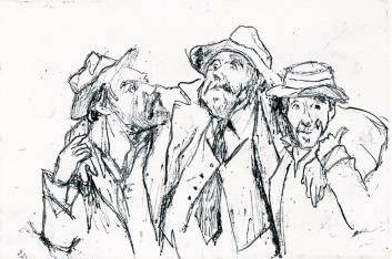 ''Playing for Godot (Gogo and Pozzo and Didi)''