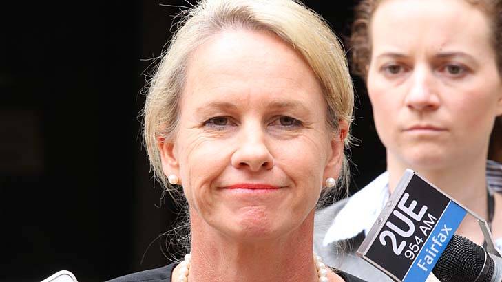 Questions: Assistant Health Minister Fiona Nash on Friday. Photo: Peter Rae  