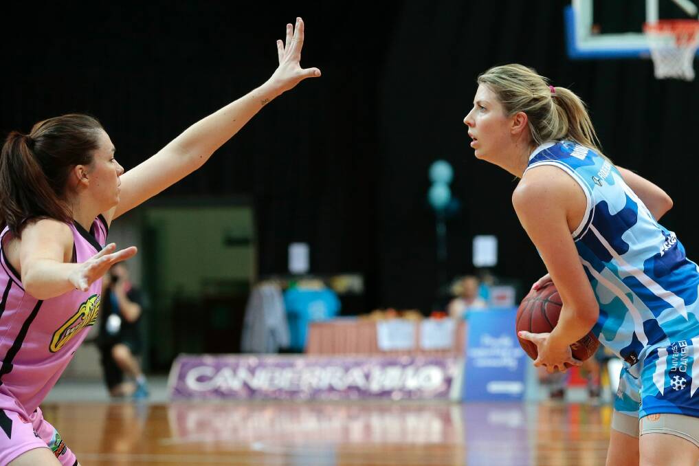 Carly Wilson says the Capitals can stay alive in the WNBL finals race. Photo: Jeffrey Chan